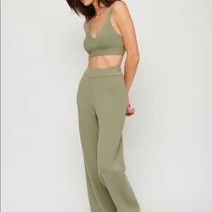 Dynamite Knit Set in Sage